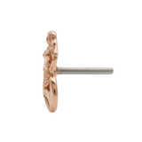 Mermaid – 14K Gold Threadless/Threaded End - piercing - zone.com