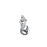 Mermaid – 14K Gold Threadless/Threaded End - piercing - zone.com