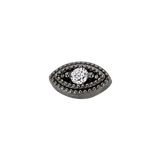 Milgrain Eye – 14K Gold Threadless/Threaded End
