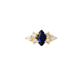 Mimosa Pin Birthstones - 14K Gold Gem Threadless End - piercing - zone.com