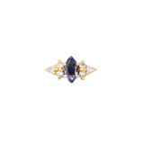 Mimosa Pin Birthstones - 14K Gold Gem Threadless End - piercing - zone.com