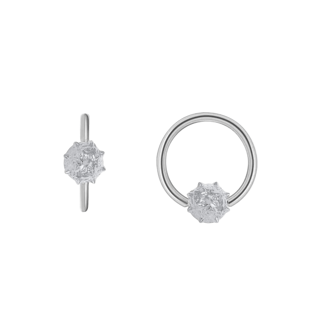 Morning Star Seamless Ring – 14K Gold - piercing - zone.com