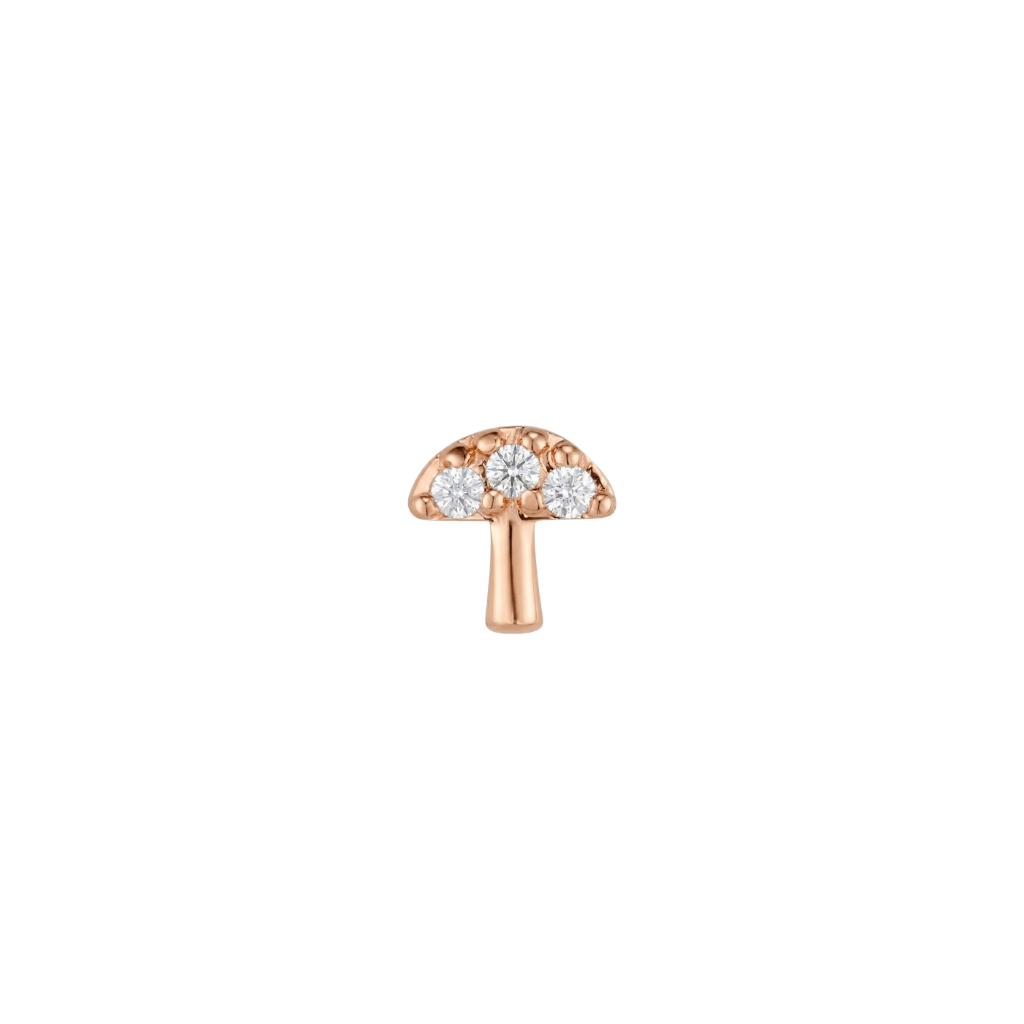 Mycenae - 18K Gold Gem Threadless/Threaded End - piercing-zone.com