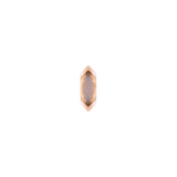 Mystic – Labradorite – 14K Gold Threadless End - piercing - zone.com