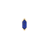 Mystic – Lapis Lazuli – 14K Gold Threadless End - piercing - zone.com