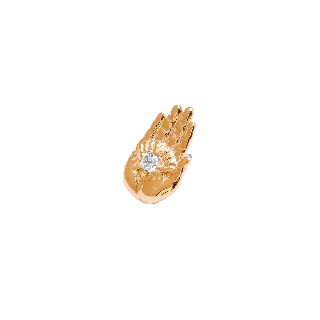 Mystic Pin - 14K Gold Gem Threadless End - piercing - zone.com