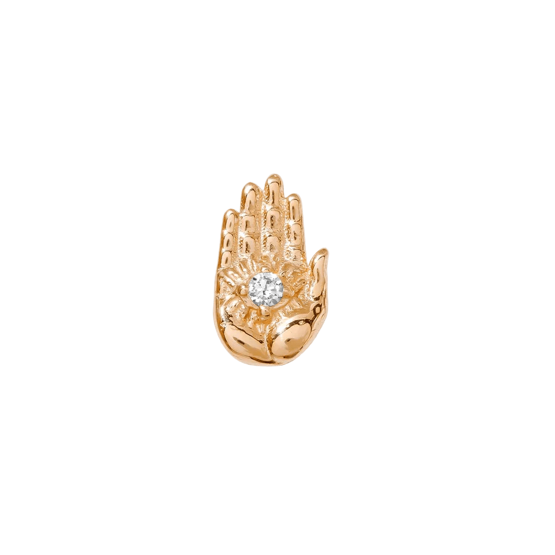 Mystic Pin - 14K Gold Gem Threadless End - piercing - zone.com