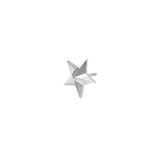 Nautical Star Pin - 14K Gold Star Threadless End - piercing - zone.com
