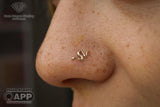 Serpent – Sleek Snake 14K Gold Threadless End