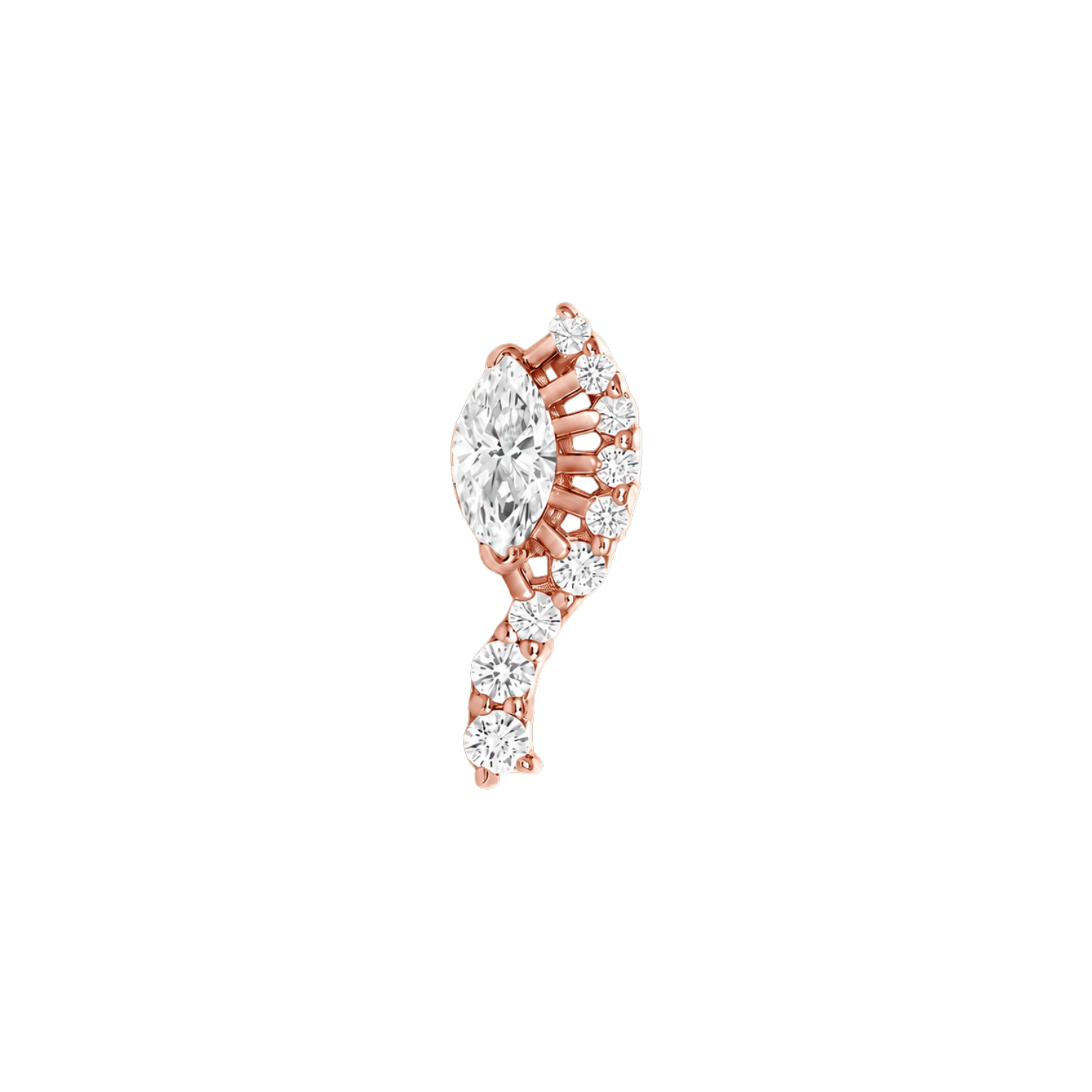 Ninsi – 14K Gold Threadless/Threaded End