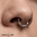 Northmen Crown Clicker – 14K & 18K Gold - piercing - zone.com