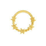 Northmen Crown Clicker – 14K & 18K Gold - piercing - zone.com