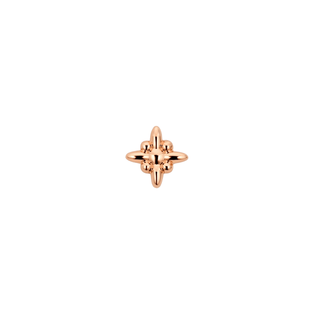 Northstar - 18K Gold Threadless/Threaded End - piercing - zone.com