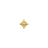 Northstar - 18K Gold Threadless/Threaded End - piercing - zone.com