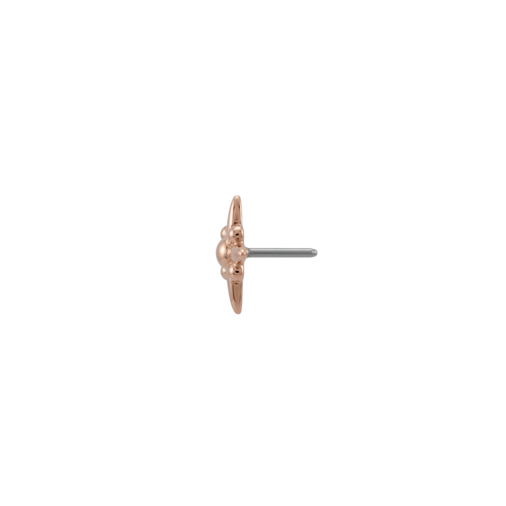 Northstar - 18K Gold Threadless/Threaded End - piercing - zone.com