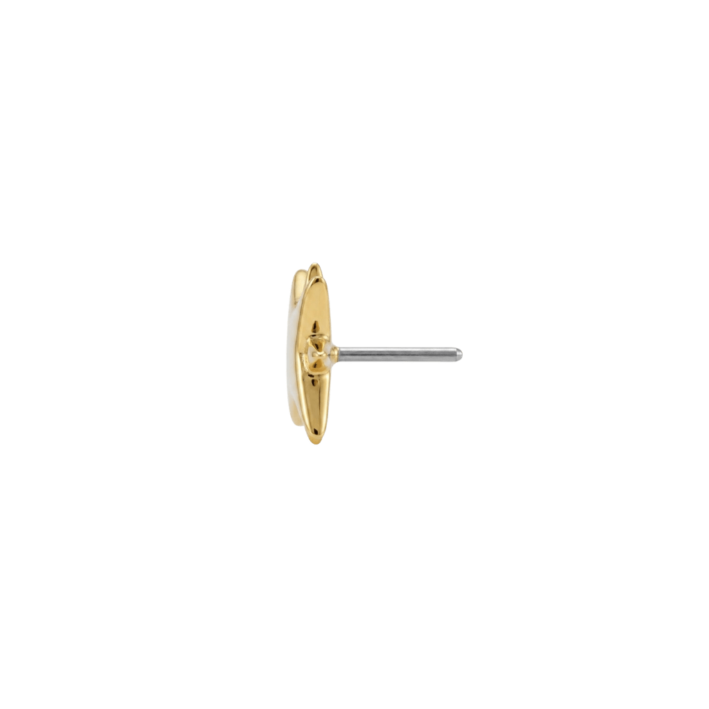 Northstar II - 18K Gold Threadless/Threaded End - piercing-zone.com