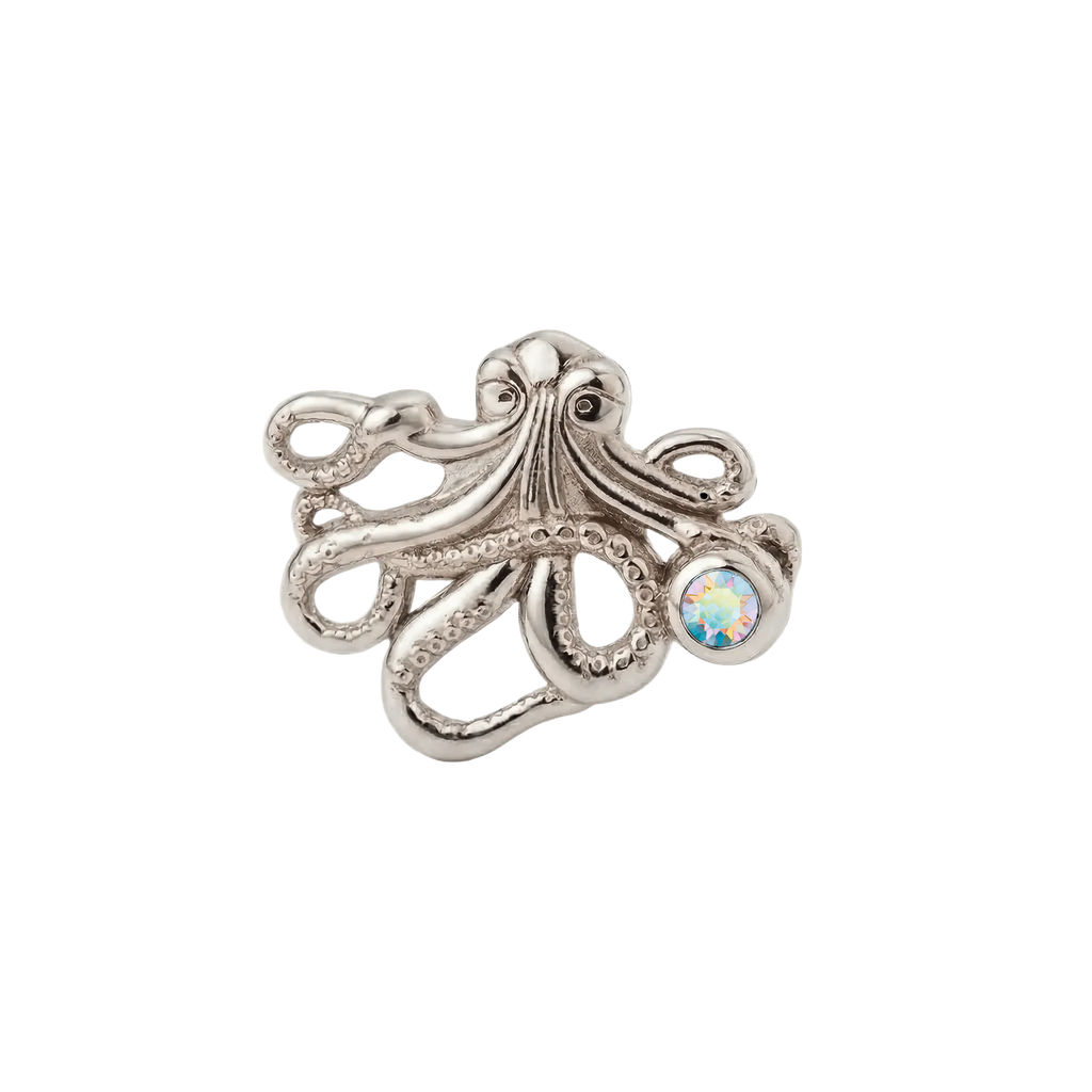 Octopus – 14K Gold Threadless/Threaded End