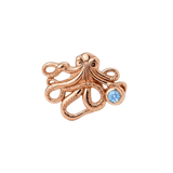 Octopus – 14K Gold Threadless/Threaded End