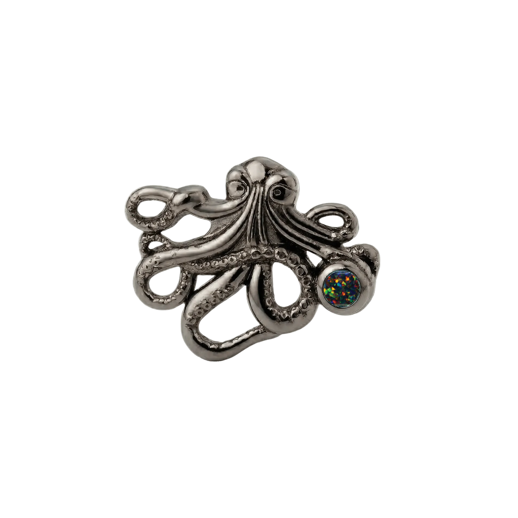 Octopus – 14K Gold Threadless/Threaded End