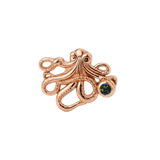 Octopus – 14K Gold Threadless/Threaded End