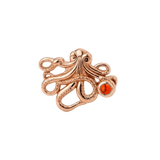 Octopus – 14K Gold Threadless/Threaded End