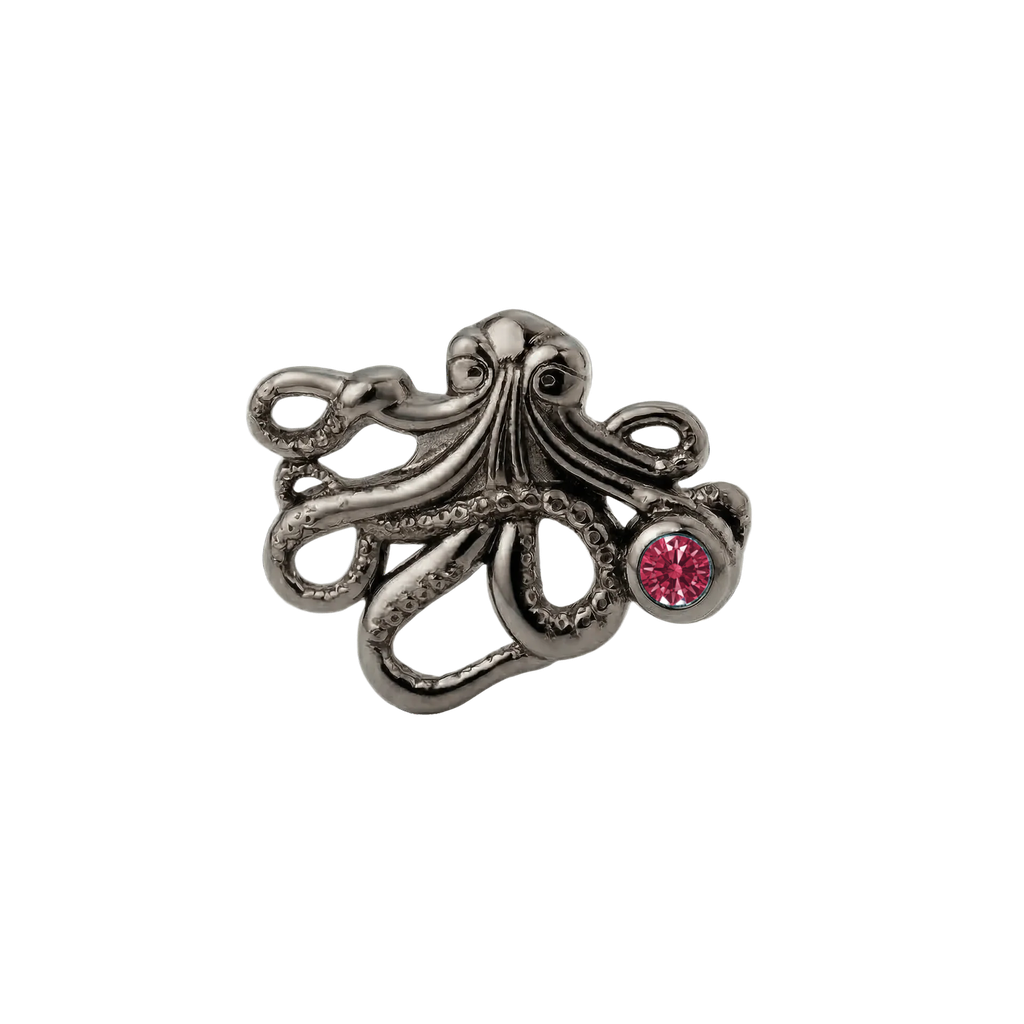Octopus – 14K Gold Threadless/Threaded End