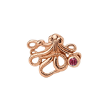 Octopus – 14K Gold Threadless/Threaded End