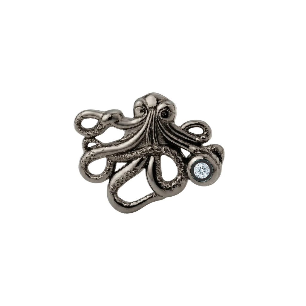 Octopus – 14K Gold Threadless/Threaded End