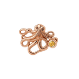 Octopus – 14K Gold Threadless/Threaded End