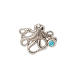 Octopus – 14K Gold Threadless/Threaded End