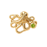 Octopus – 14K Gold Threadless/Threaded End