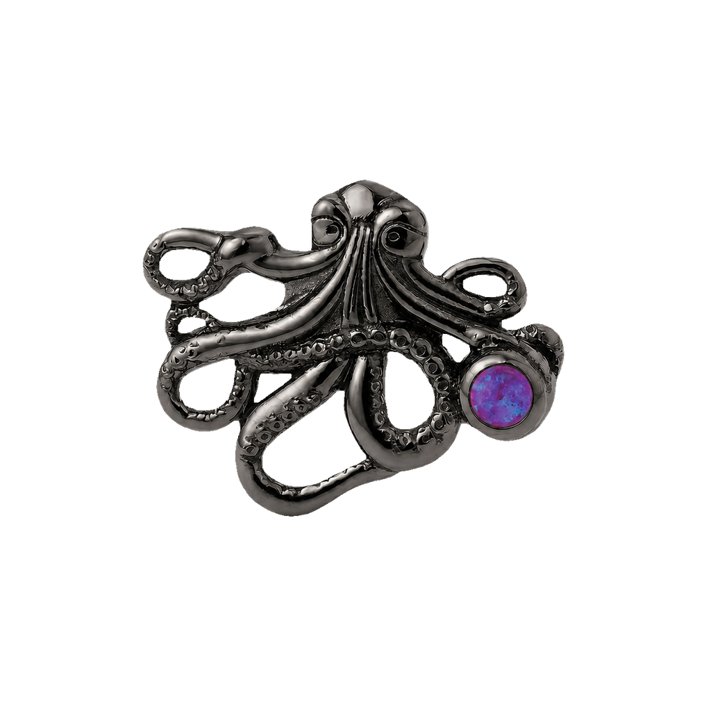 Octopus – 14K Gold Threadless/Threaded End