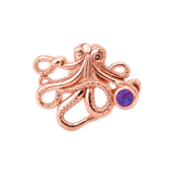Octopus – 14K Gold Threadless/Threaded End