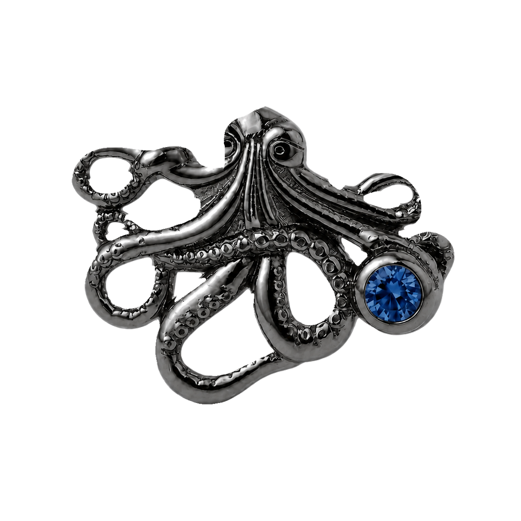 Octopus – 14K Gold Threadless/Threaded End