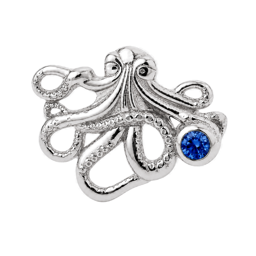 Octopus – 14K Gold Threadless/Threaded End