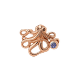 Octopus – 14K Gold Threadless/Threaded End