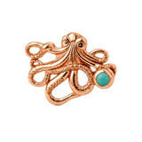 Octopus – 14K Gold Threadless/Threaded End