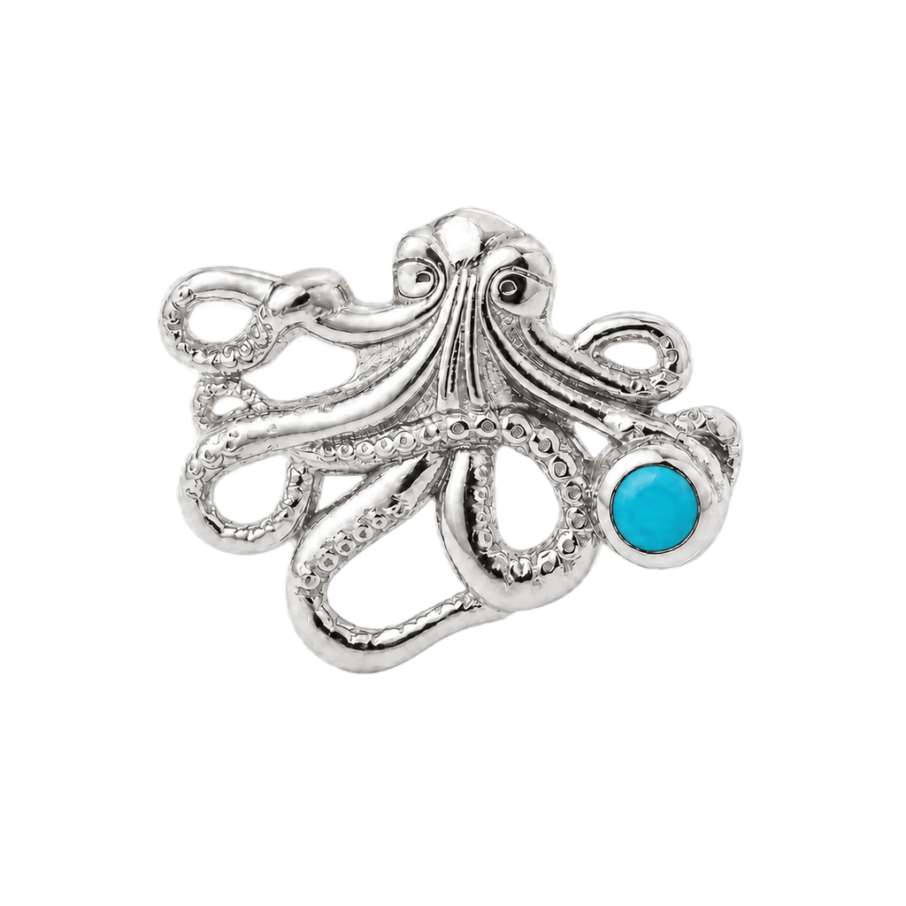 Octopus – 14K Gold Threadless/Threaded End
