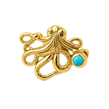 Octopus – 14K Gold Threadless/Threaded End