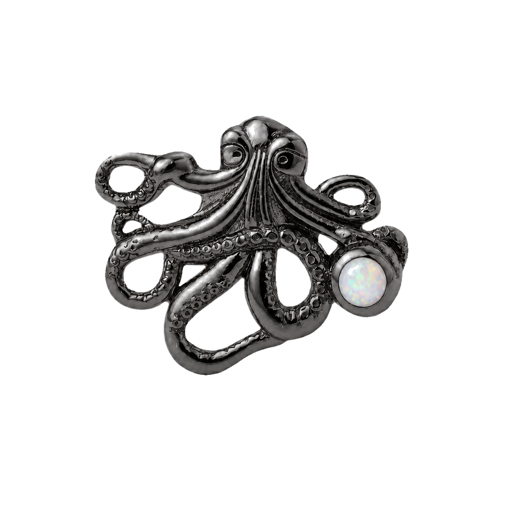 Octopus – 14K Gold Threadless/Threaded End