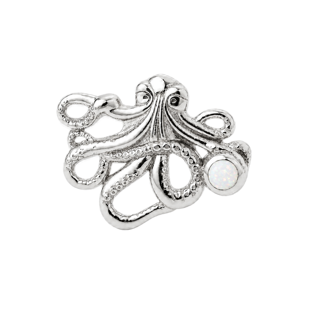 Octopus – 14K Gold Threadless/Threaded End