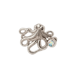 Octopus – 14K Gold Threadless/Threaded End - piercing-zone.com