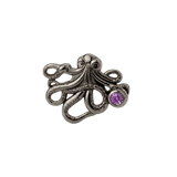 Octopus – 14K Gold Threadless/Threaded End - piercing-zone.com