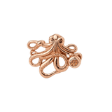 Octopus – 14K Gold Threadless/Threaded End - piercing-zone.com