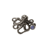 Octopus – 14K Gold Threadless/Threaded End - piercing-zone.com