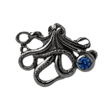 Octopus – 14K Gold Threadless/Threaded End - piercing-zone.com