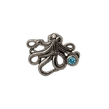 Octopus – 14K Gold Threadless/Threaded End - piercing - zone.com
