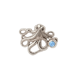 Octopus – 14K Gold Threadless/Threaded End - piercing-zone.com