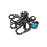 Octopus – 14K Gold Threadless/Threaded End - piercing-zone.com