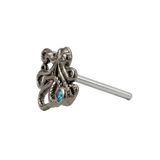 Octopus – 14K Gold Threadless/Threaded End - piercing - zone.com